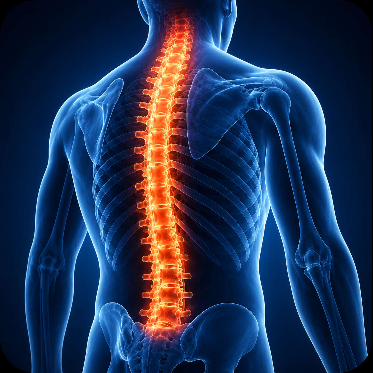 Spine-focused manual treatment session